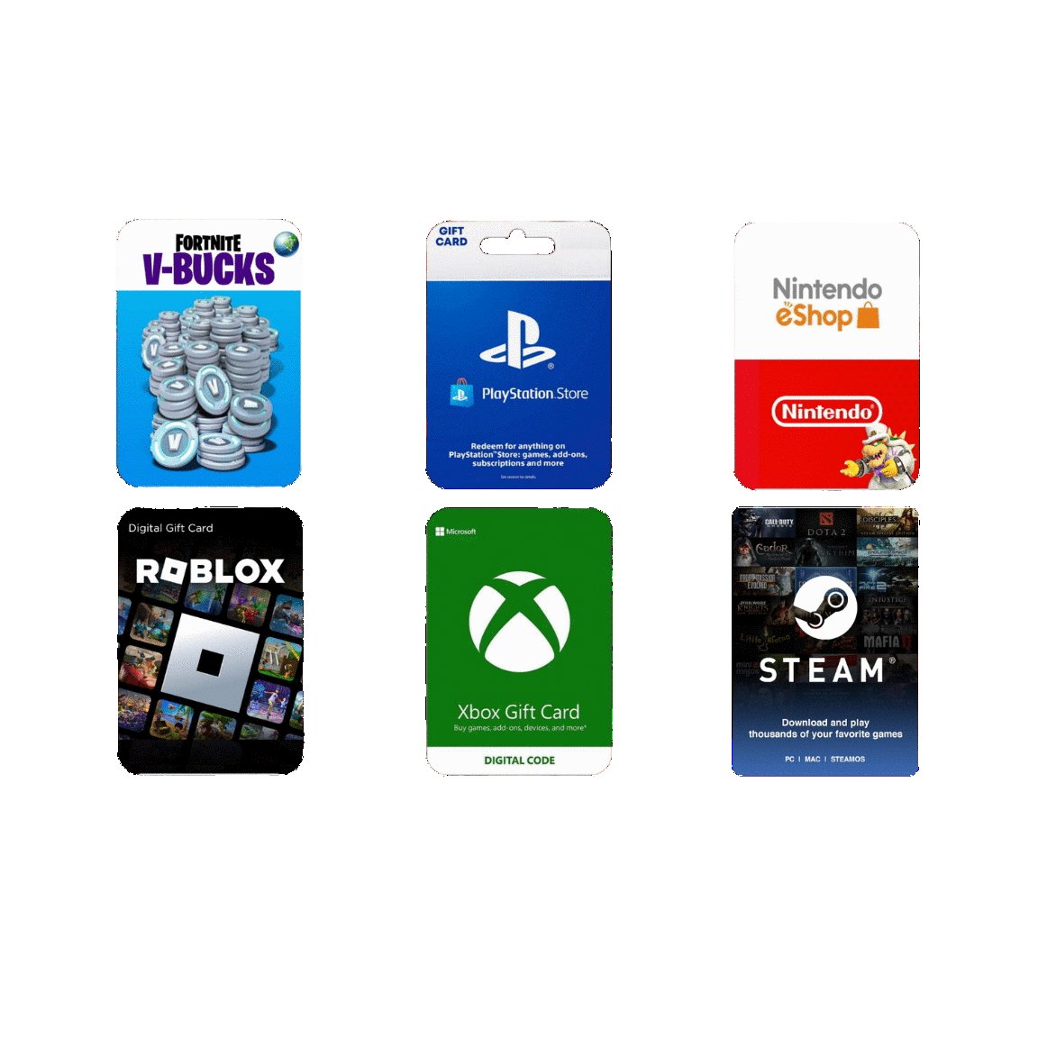 GIFT CARDS