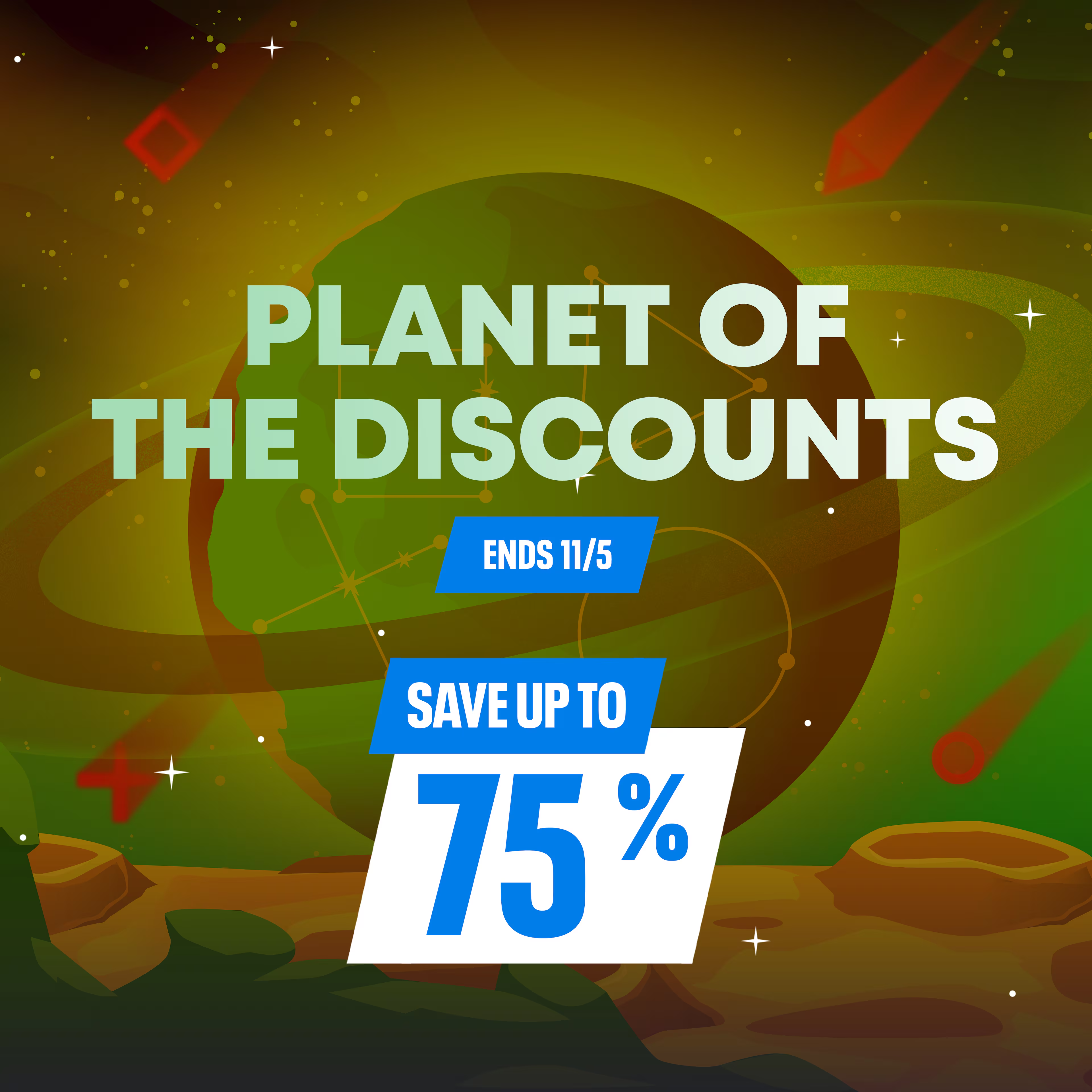 Playstation Planet of the Discounts Promotion - PS4/PS5
