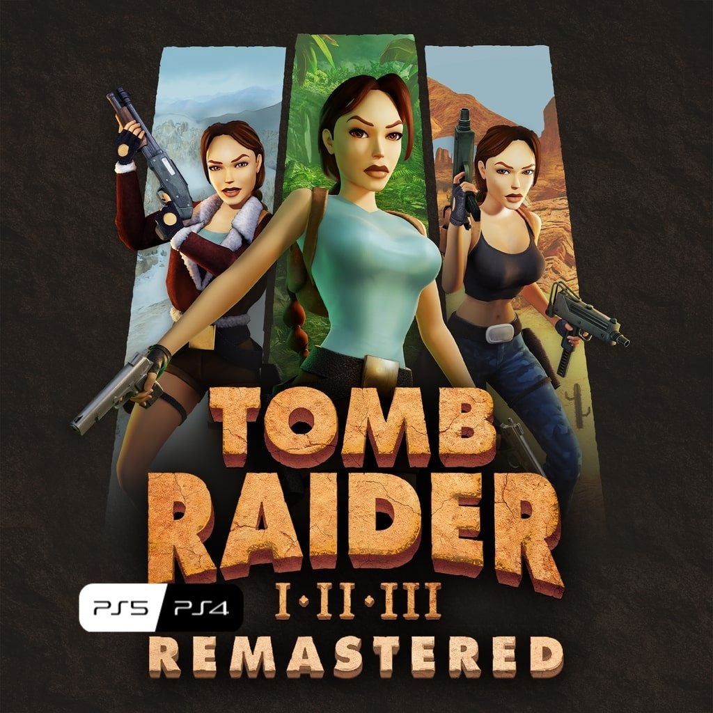 Tomb Raider I-III Remastered Starring Lara Croft - PS4/PS5