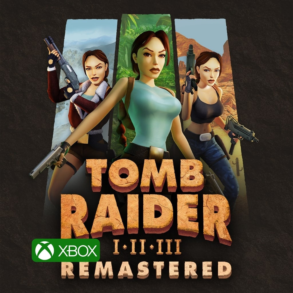 Tomb Raider I-III Remastered Starring Lara Croft - Xbox