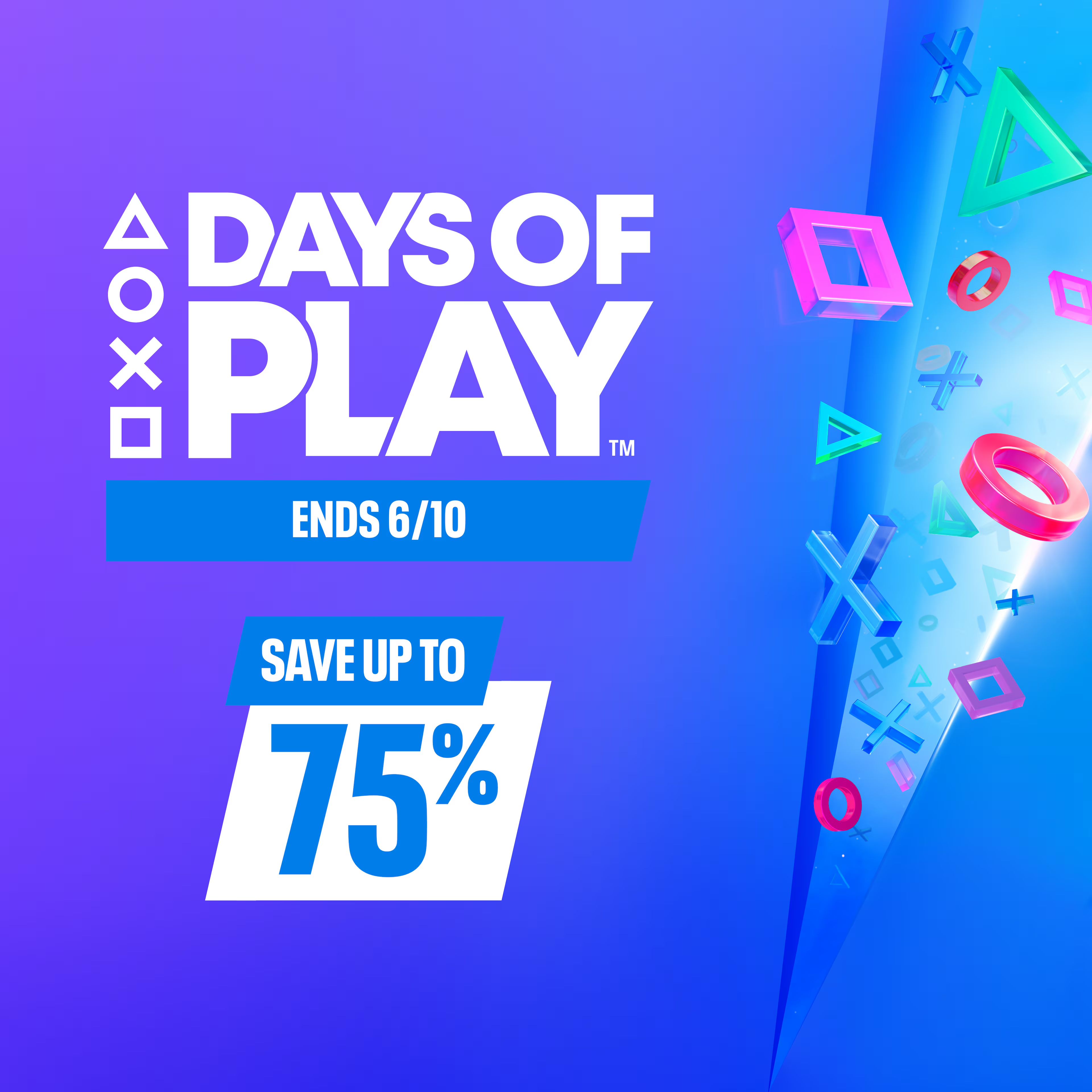 Playstation DAYS OF PLAY - PS4/PS5