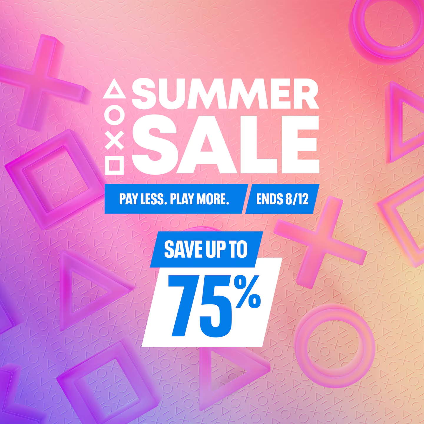 Playstation SUMMER SALE - PS4/PS5