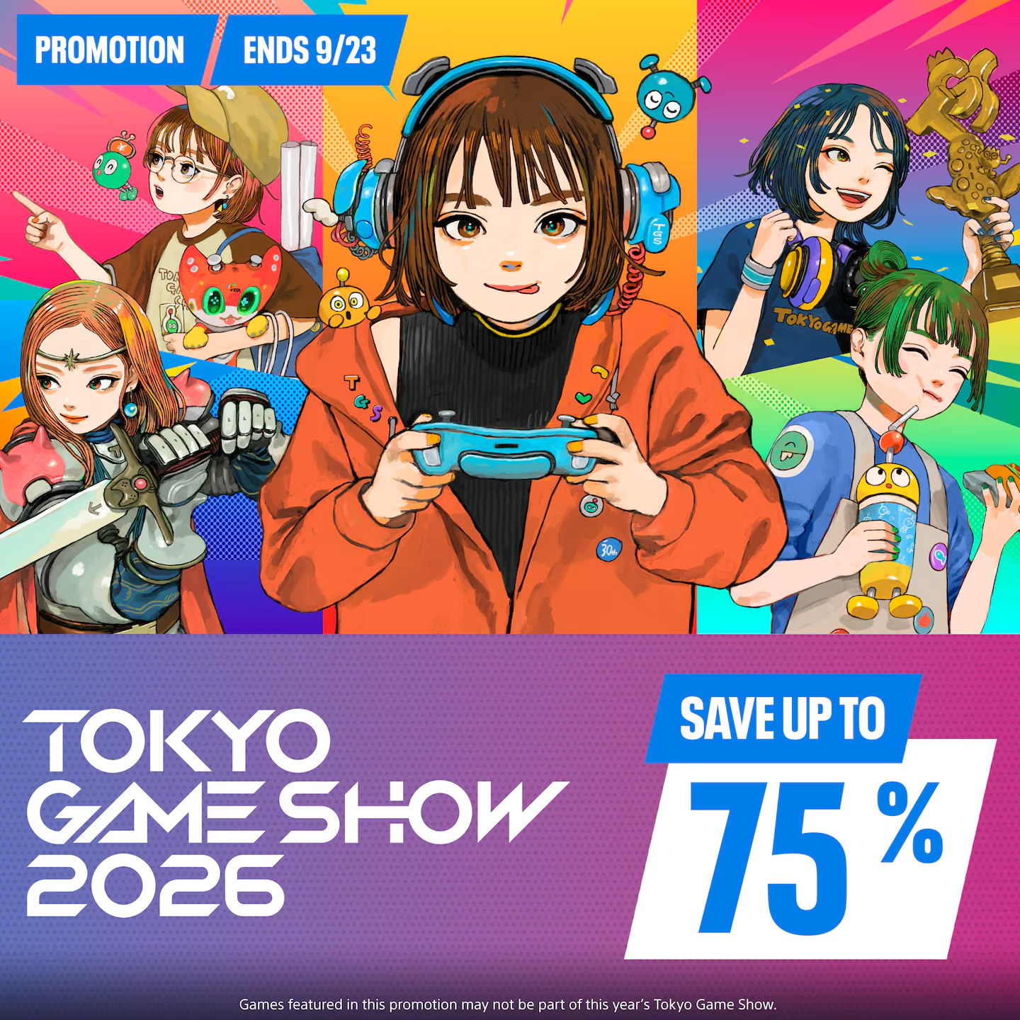 Playstation TOKYO GAME SHOW 2026 Promotion - PS4/PS5